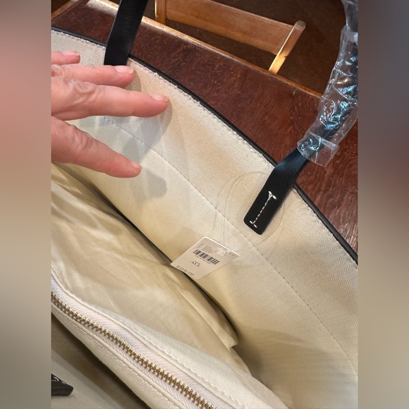 ANTHROPOLOGIE Top Handle Large Tote - Picture 7 of 10